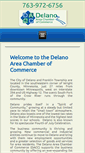 Mobile Screenshot of delanochamber.com
